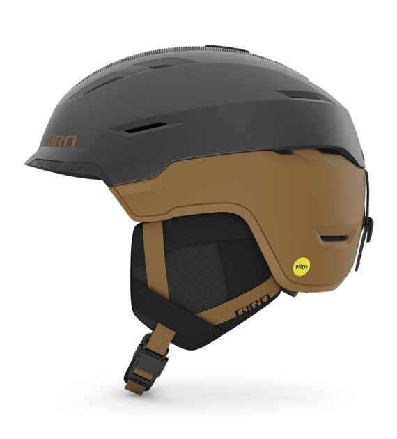 Kask zimowy GIRO TOR SPHERICAL metallic coal / tan roz. L (59-62.5cm) (NEW 2023/2024)