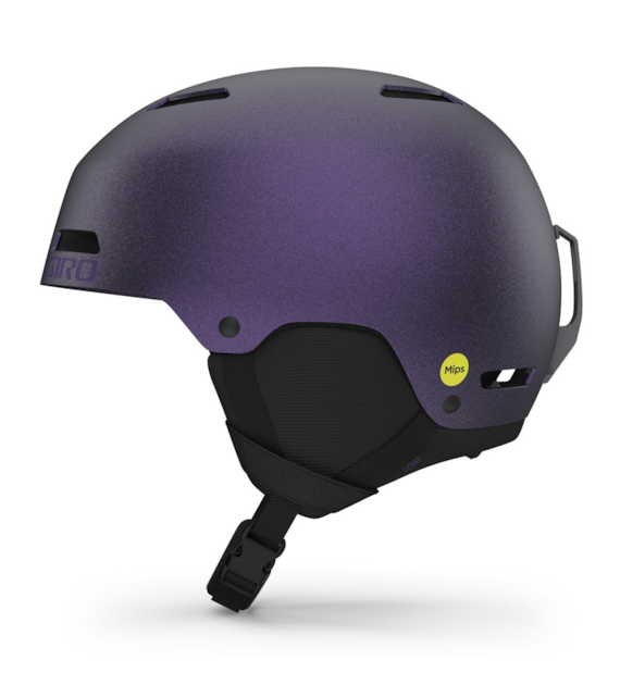 Kask zimowy GIRO LEDGE FS matte black / purple pearl roz. S (52-55.5 cm) (NEW 2023/2024)