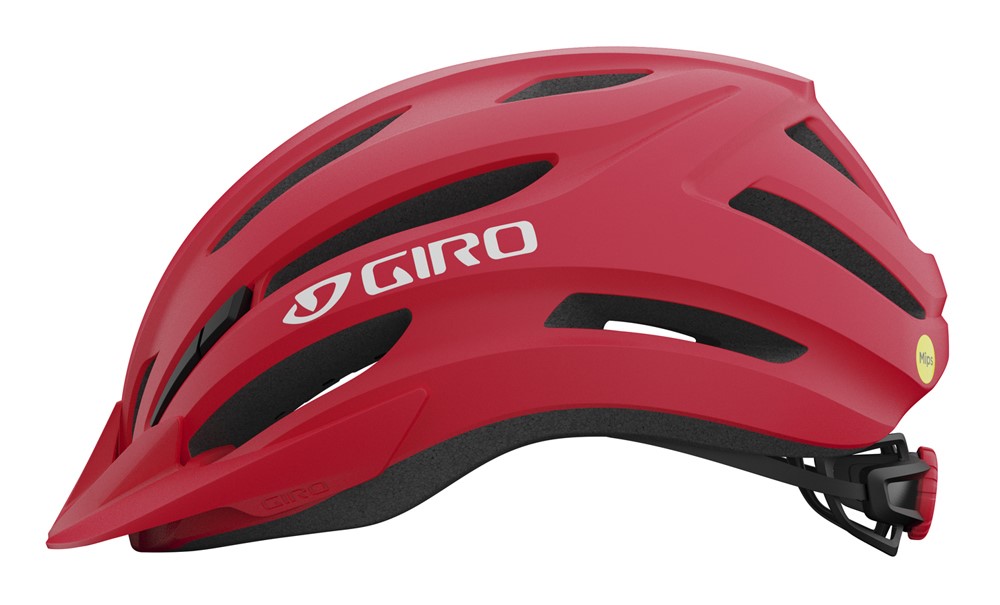 Kask dziecięcy juniorski GIRO REGISTER II matte bright red white roz. Uniwersalny (50-57 cm) (NEW 2025)