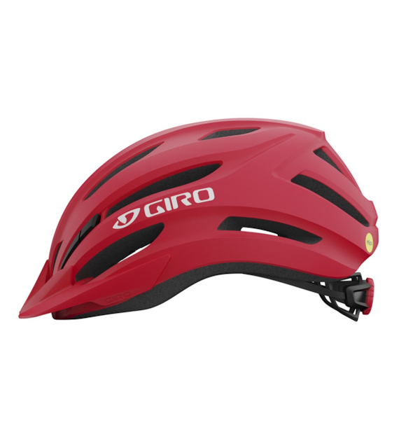 Kask dziecięcy juniorski GIRO REGISTER MIPS II matte bright red white roz. Uniwersalny (50-57 cm).