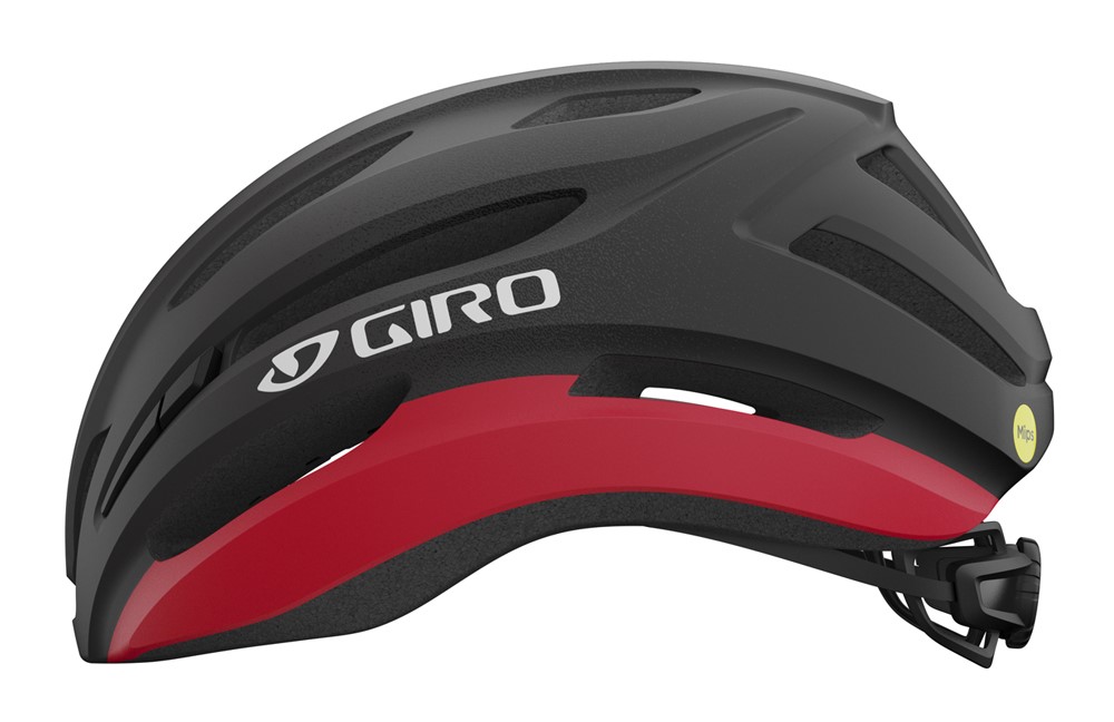 Kask szosowy GIRO ISODE II INTEGRATED MIPS matte black red roz. Uniwersalny (54-61 cm) (NEW 2024)