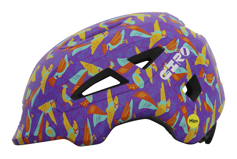 Kask dziecięcy GIRO SCAMP II matte purple libre roz. S (49-53 cm) (NEW)...