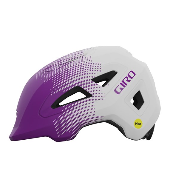 Kask dziecięcy GIRO SCAMP II MIPS matte purple towers roz. XS (45-49 cm) (NEW 2025)