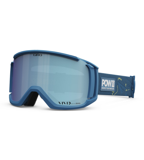 Gogle zimowe GIRO REVOLT POW (OTG) (Cylindryczne) (Szyba lustrzana kolorowa VIVID-Carl Zeiss VIVID ROYAL 19-42% S2) (NEW 2023/2024)