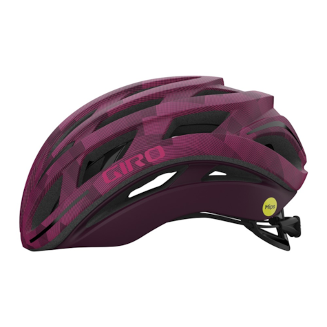 Kask szosowy GIRO HELIOS SPHERICAL matte dark cherry towers.