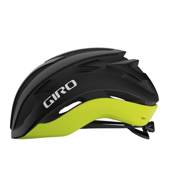 Kask szosowy GIRO CIELO MIPS matte black highlight yellow roz. L (59-63 cm).