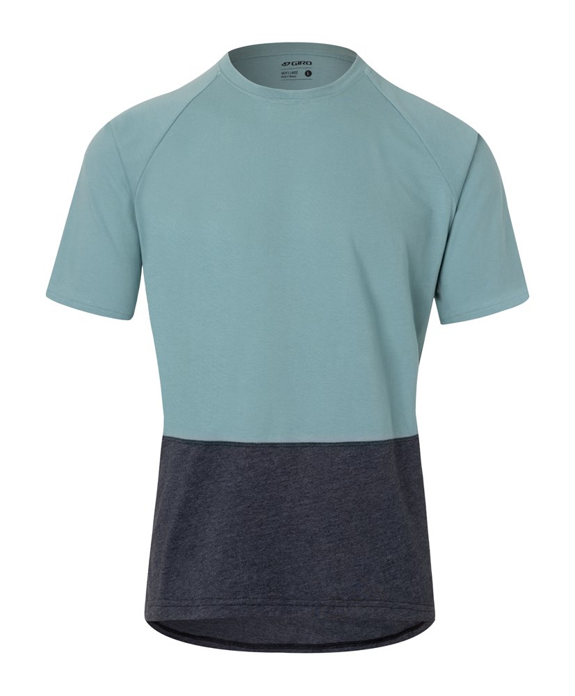 Koszulka męska GIRO ARC Jersey krótki rękaw mineral / charcoal roz. L (NEW 2024)
