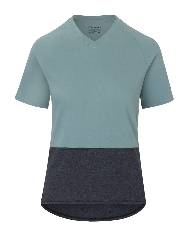 Koszulka damska GIRO ARC Jersey krótki rękaw mineral / charcoal roz. L (NEW 2024)