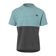 Koszulka męska GIRO RIDE JERSEY krótki rękaw mineral / charcoal roz. L (NEW 2024)
