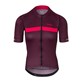 Koszulka męska GIRO CHRONO JERSEY krótki rękaw dark cherry / raspberry stripe roz. S (NEW 2024)