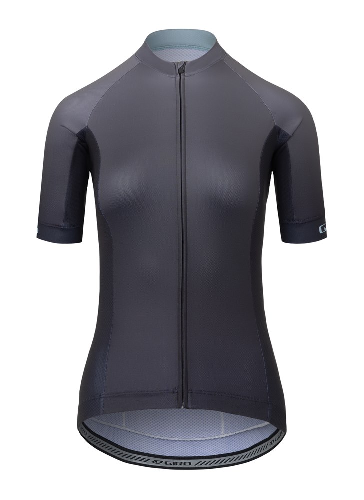 Koszulka damska GIRO CHRONO JERSEY krótki rękaw black / grey roz. L (NEW 2024)