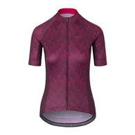 Koszulka damska GIRO CHRONO SPORT JERSEY krótki rękaw dark cherry / raspberry roz. L (NEW 2024)