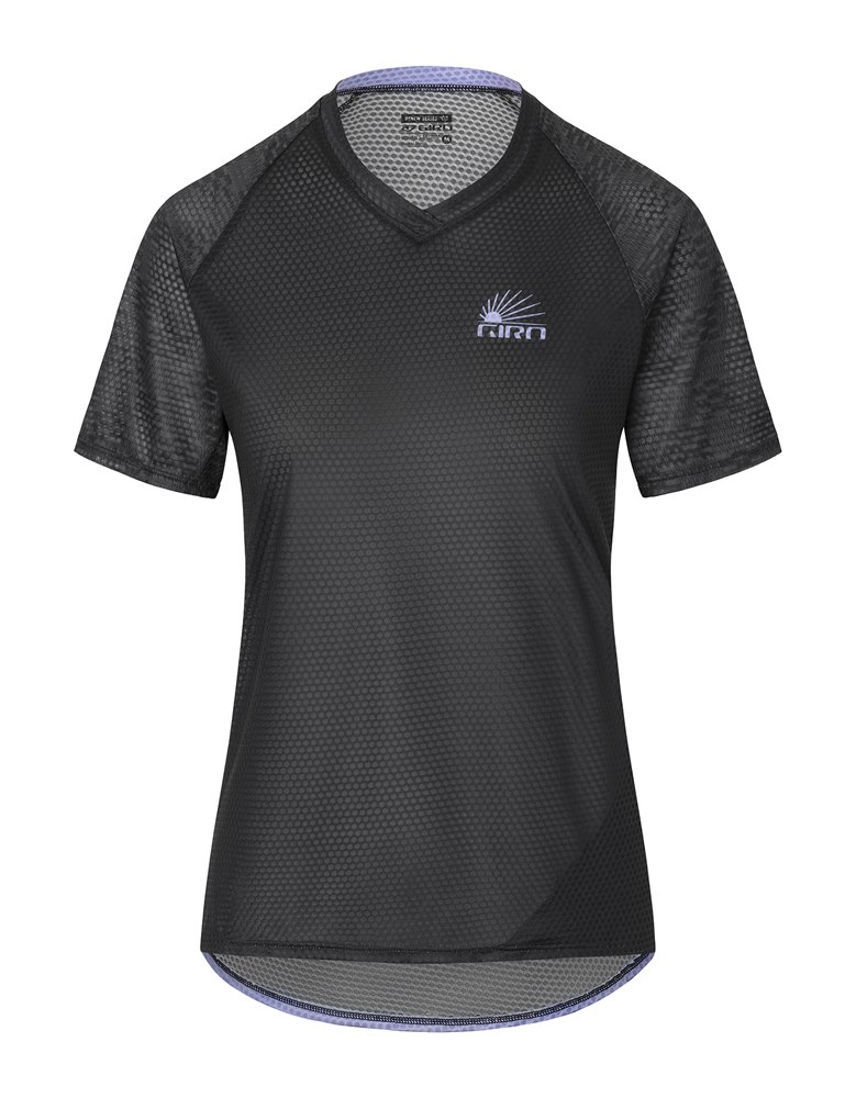Koszulka damska GIRO ROUST JERSEY krótki rękaw black rise roz. M (NEW 2024)