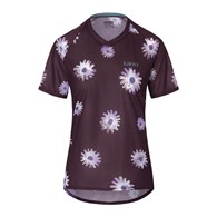 Koszulka damska GIRO ROUST JERSEY krótki rękaw dark cherry daysies roz. L (NEW 2024)