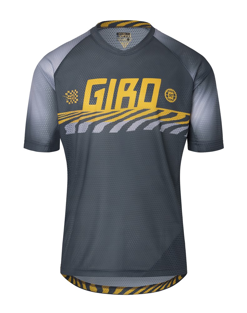 Koszulka męska GIRO ROUST JERSEY krótki rękaw dark shark dune roz. L (NEW 2024)
