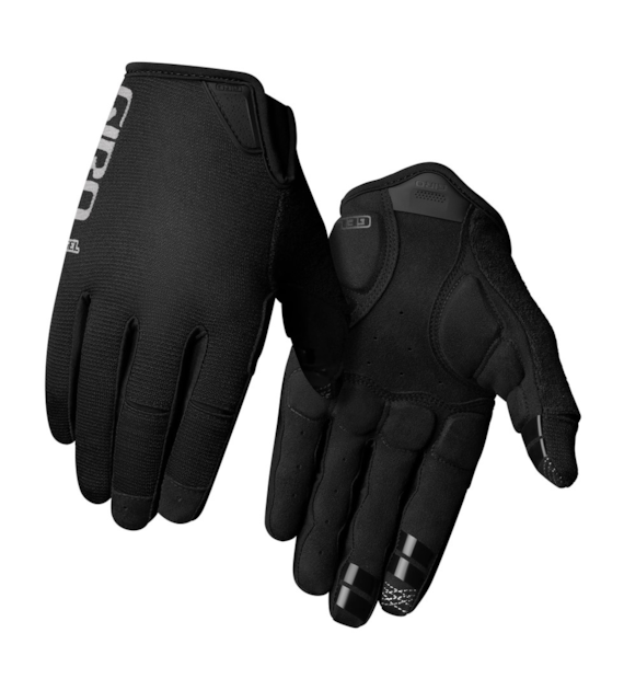 Rękawiczki męskie GIRO DND GEL długi palec black roz. M (obwód dłoni 203-229 mm / dł. dłoni 181-188 mm) (NEW 2026)