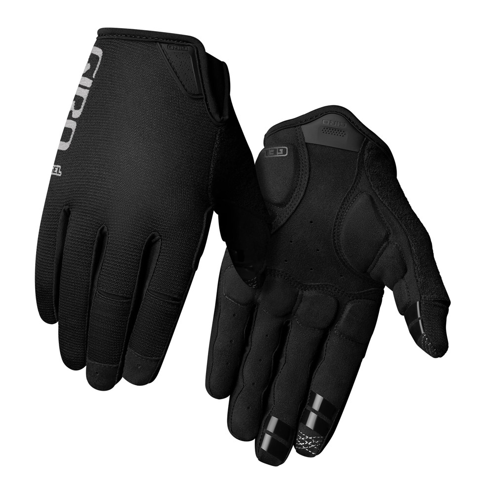 Rękawiczki męskie GIRO DND GEL długi palec black roz. M (obwód dłoni 203-229 mm / dł. dłoni 181-188 mm) (NEW 2026)