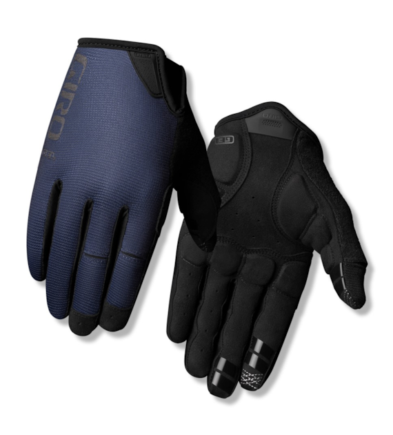 Rękawiczki męskie GIRO DND GEL długi palec dark shark roz. XL (obwód dłoni 248-267 mm / dł. dłoni 200-210 mm) (WYPRZEDAŻ -50%)