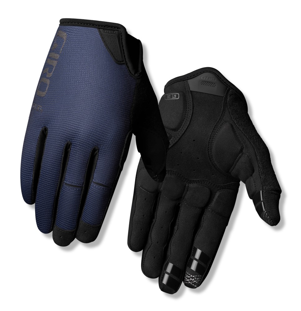 Rękawiczki męskie GIRO DND GEL długi palec dark shark roz. XL (obwód dłoni 248-267 mm / dł. dłoni 200-210 mm) (WYPRZEDAŻ -50%)