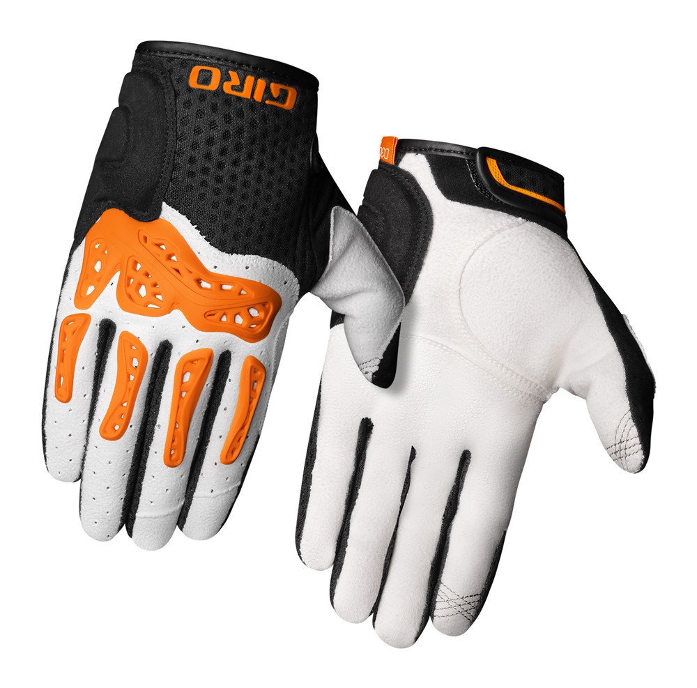 Rękawiczki męskie GIRO GNAR długi palec orange / light sharkskin roz. XL (obwód dłoni 248-267 mm / dł. dłoni 200-210 mm) (NEW 2024)