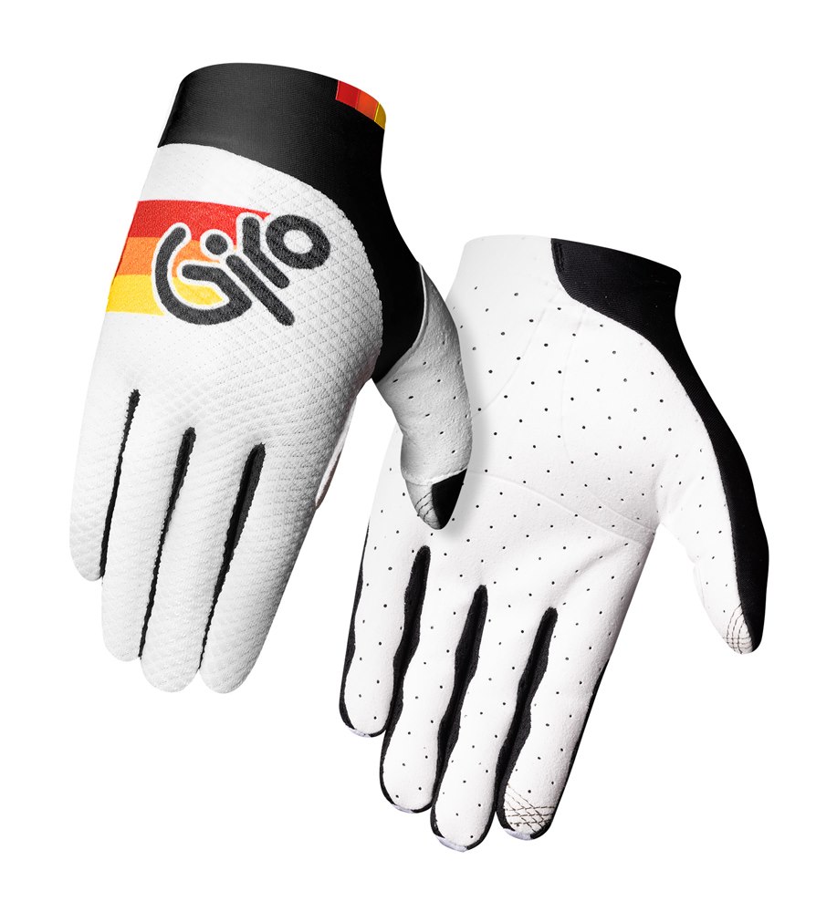 Rękawiczki męskie GIRO TRIXTER długi palec ‘85 white roz. M (obwód dłoni 203-229 mm / dł. dłoni 181-188 mm) (WYPRZEDAŻ -50%)