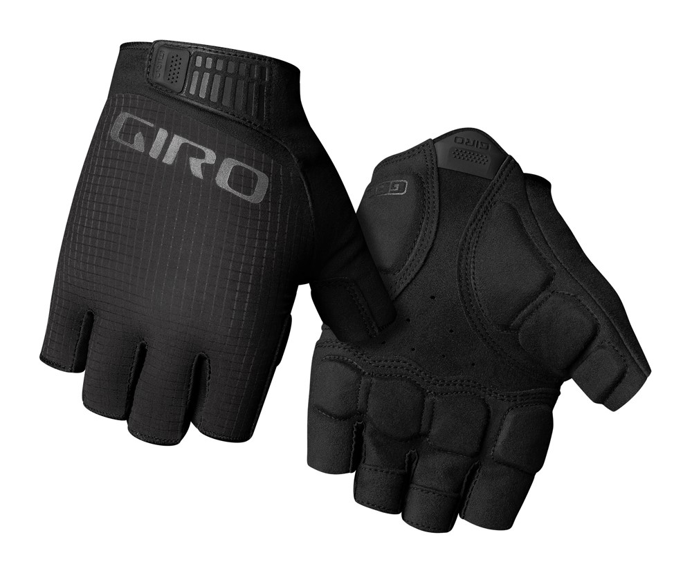 Rękawiczki męskie GIRO BRAVO II GEL krótki palec black roz. S (obwód dłoni 178-203 mm / dł. dłoni 175-180 mm) (NEW 2026)
