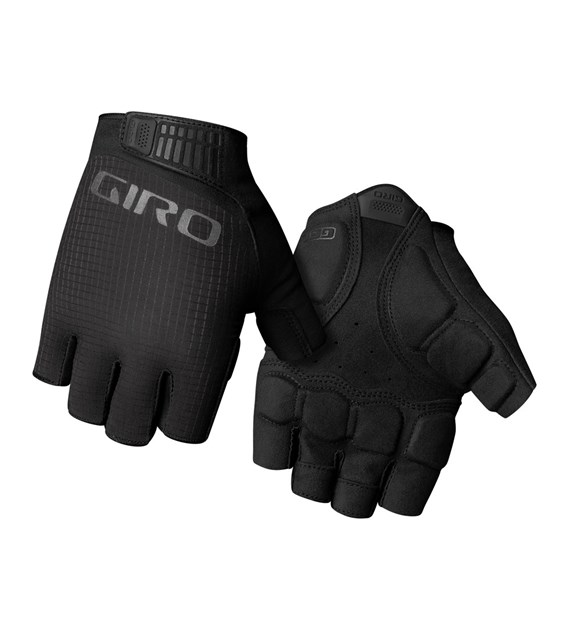 Rękawiczki męskie GIRO BRAVO II GEL krótki palec black roz. XXL (obwód dłoni od 267 mm / dł. dłoni od 211 mm) (NEW 2025)