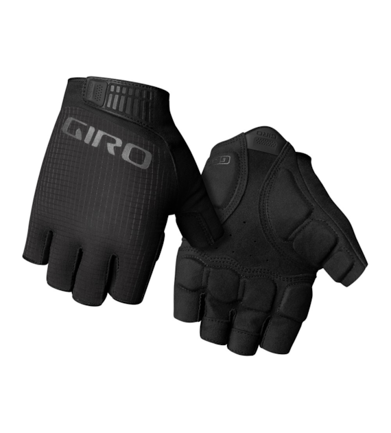 Rękawiczki męskie GIRO BRAVO II GEL krótki palec black roz. XXXL (obwód dłoni od 275 mm / dł. dłoni od 215 mm) (NEW 2026)