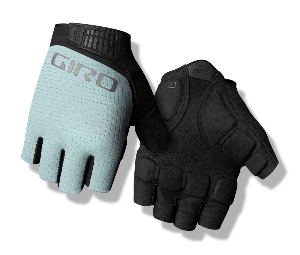 Rękawiczki męskie GIRO BRAVO II GEL krótki palec mineral roz. L (obwód dłoni 229-248 mm / dł. dłoni 189-199 mm) (NEW 2025)
