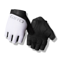 Rękawiczki męskie GIRO BRAVO II GEL krótki palec white roz. L (obwód dłoni 229-248 mm / dł. dłoni 189-199 mm) (NEW 2026)