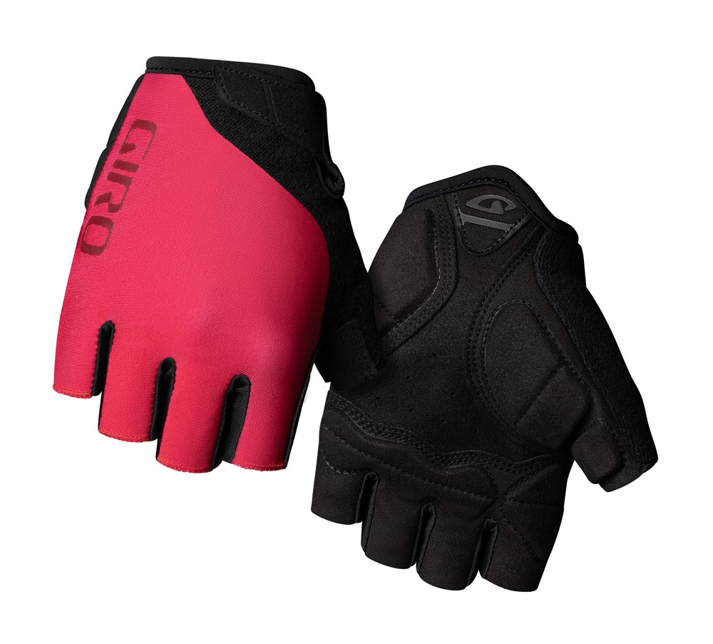 Rękawiczki damskie GIRO JAG'ETTE krótki palec raspberry dark cherry roz. XL (obwód dłoni 248-267 mm / dł. dłoni 200-210 mm) (NEW 2025)