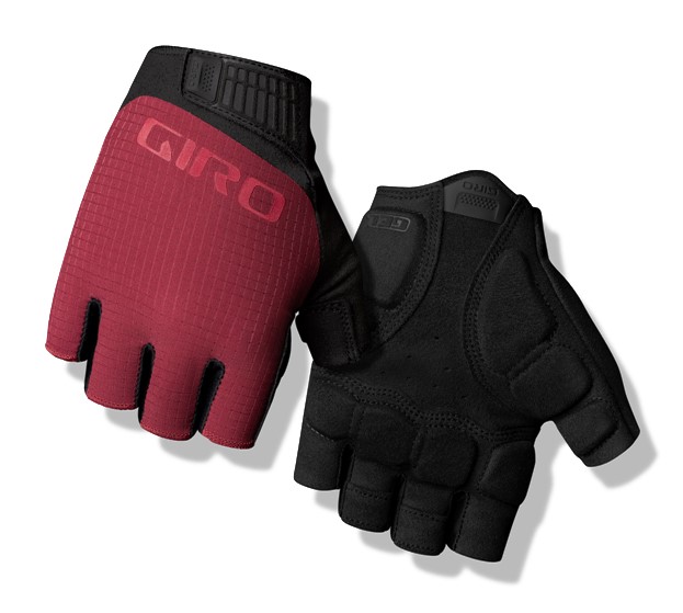 Rękawiczki damskie GIRO TESSA II GEL krótki palec dark cherry / rapberry roz. S (obwód dłoni 155-169 mm / dł. dłoni 160-169 mm) (NEW 2025)