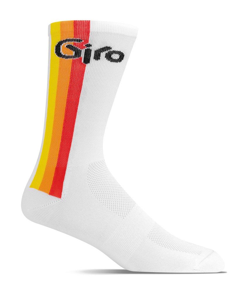 Skarpety GIRO COMP HIGH RISE 85 white roz. L (43-45) (NEW 2025)