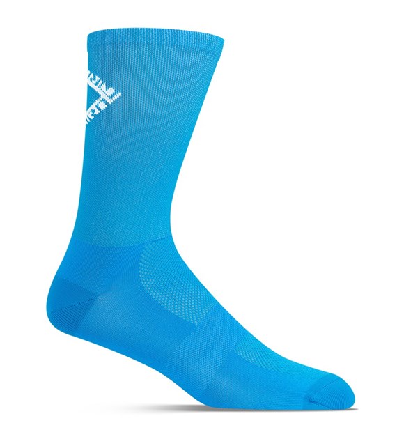 Skarpety GIRO COMP HIGH RISE ano blue halycon roz. L (43-45) (NEW 2025)