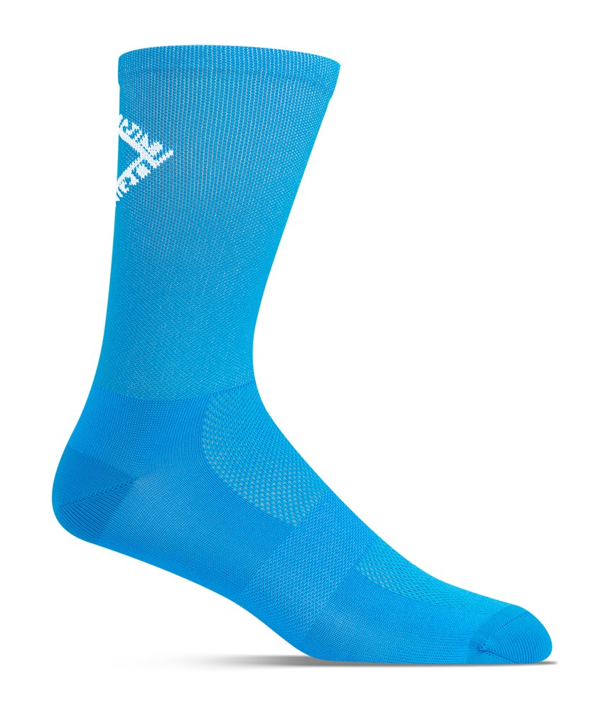 Skarpety GIRO COMP HIGH RISE ano blue halycon roz. L (43-45) (NEW 2025)