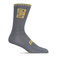 Skarpety GIRO COMP HIGH RISE dark shark spectra yellow roz. L (43-45) (NEW 2025)