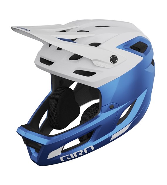 Kask full face GIRO COALITION SPHERICAL matte white / ano blue roz. S (51-55 cm) (NEW)