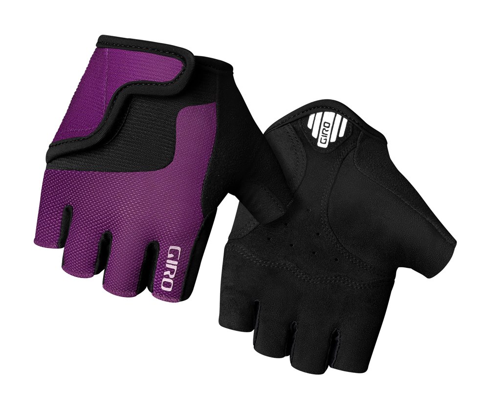 Rękawiczki juniorskie GIRO BRAVO JR krótki palec throwback purple roz. XS (obwód dłoni do 142 mm / dł. dłoni do 155mm) (NEW 2025)