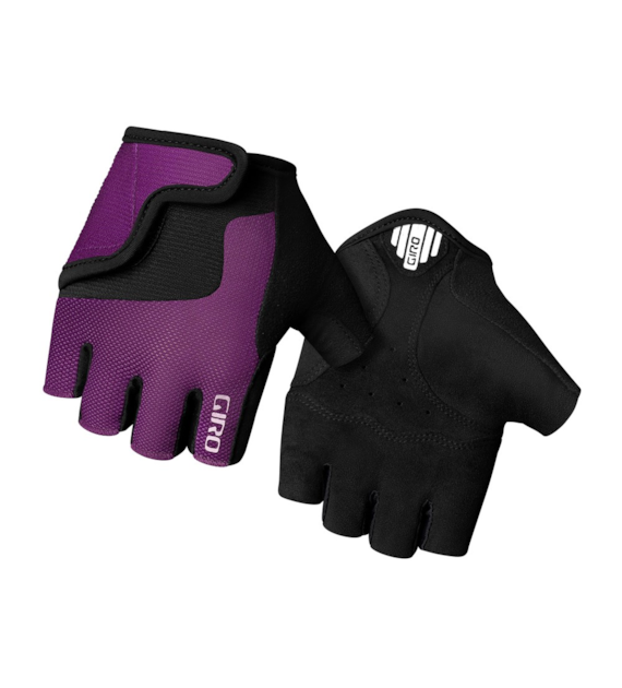 Rękawiczki juniorskie GIRO BRAVO JR krótki palec throwback purple roz. L (obwód dłoni od 162 mm / dł. dłoni od 165 mm) (NEW 2025)