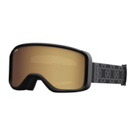 Gogle zimowe GIRO SAGEN BLACK MONGRAM (OTG) (Cylindryczne) (szyba AMBER GOLD 19-42% S2) (NEW 2024/2025)