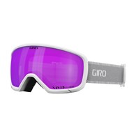 Gogle zimowe GIRO MILLIE WHITE & GREY CHUTE (szyba VIVID PINK 00% S2) (NEW 2024/2025)