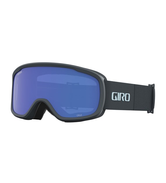 Gogle zimowe GIRO CRUZ DARK SHARK LIGHT THIRDS (Szyba lustrzana kolorowa GREY COBALT 00% S2) (NEW 2024/2025)