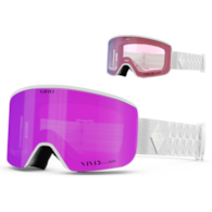 Gogle zimowe GIRO ELLA WHITE BLISS (Cylindryczne) (szyba VIVID PINK 00% S2 + VIVID INFRARED 62% S1) (NEW 2024/2025).