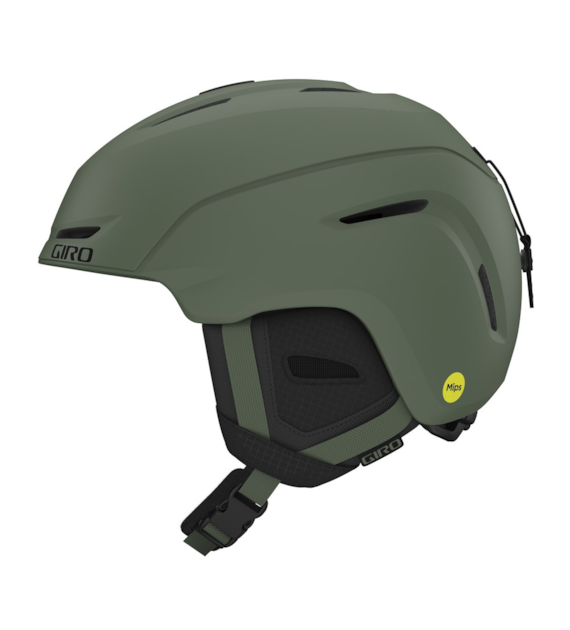 Kask zimowy GIRO NEO matte green roz. S (52-55.5 cm) (NEW 2024/2025)