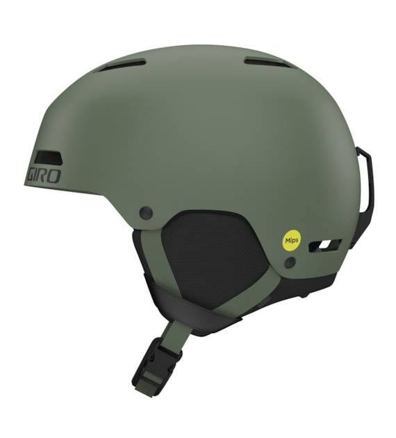 Kask zimowy GIRO LEDGE FS matte green roz. S (52-55.5cm) (NEW 2024/2025)