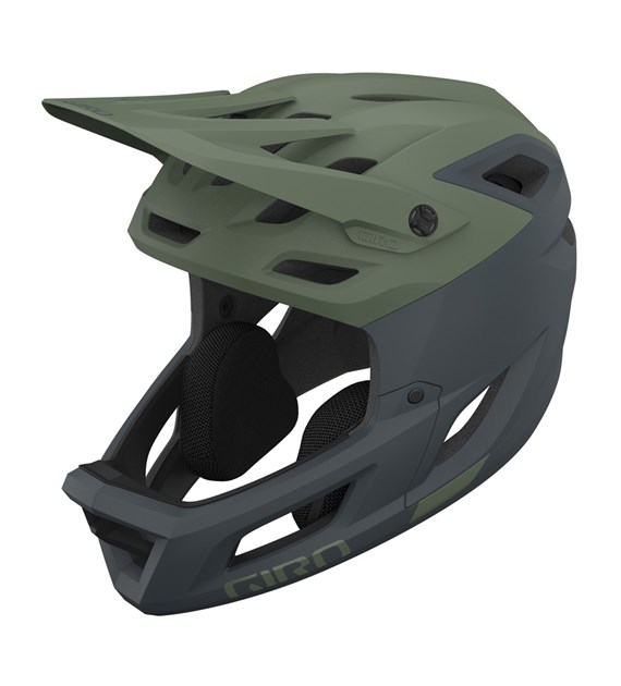 Kask full face GIRO COALITION SPHERICAL matte hedge green dark shark roz. S (51-55 cm) (NEW 2025)