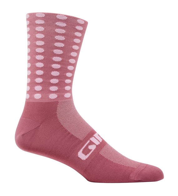 Skarpety GIRO COMP HIGH RISE desert rose linocut roz. M (40-42) (NEW 2025)