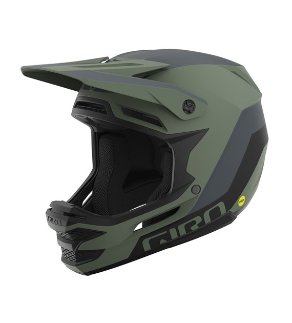 Kask full face GIRO INSURGENT SPHERICAL matte hedge green dark shark roz. XS/S (NEW 2025)