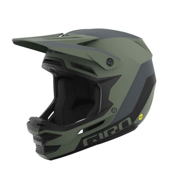 Kask full face GIRO INSURGENT SPHERICAL matte hedge green dark shark roz. XL/XXL (NEW 2025)