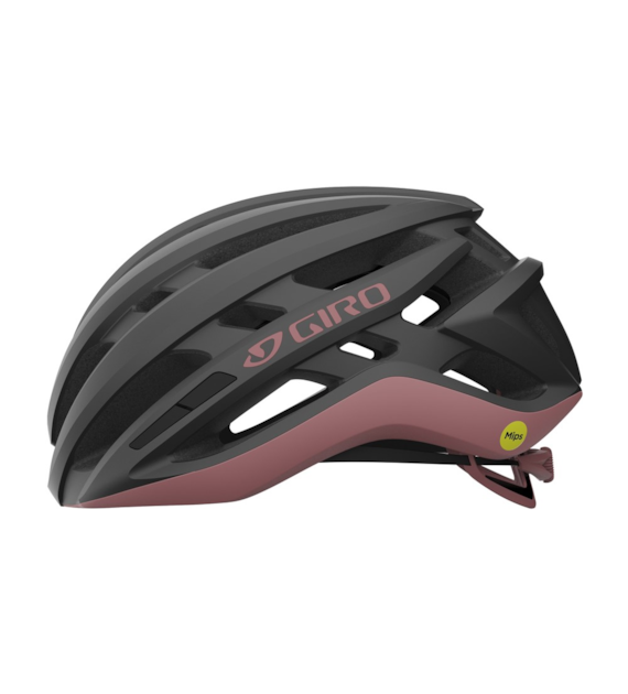 Kask szosowy GIRO AGILIS MIPS matte metallic coal dusty rose roz. S (51-55 cm).